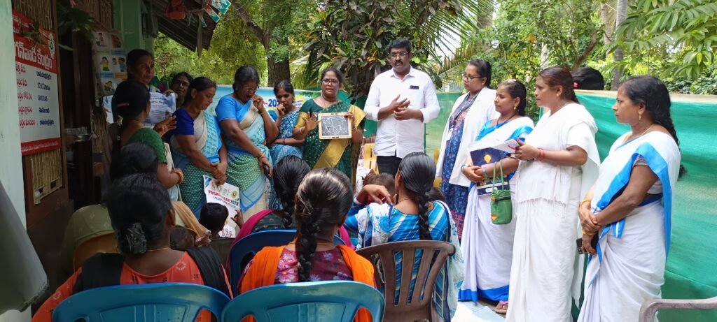 హసన్ బాదలో ఘనంగా అంగన్వాడీ పోషణ మాసోత్సవాలు