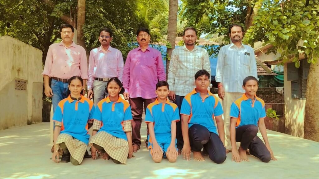 అద్దంపల్లి జడ్పీ హైస్కూల్ విద్యార్థుల ప్రతిభ.. రాష్ట్ర స్థాయి స్కూల్ గేమ్స్ పోటీలకు ఎంపిక