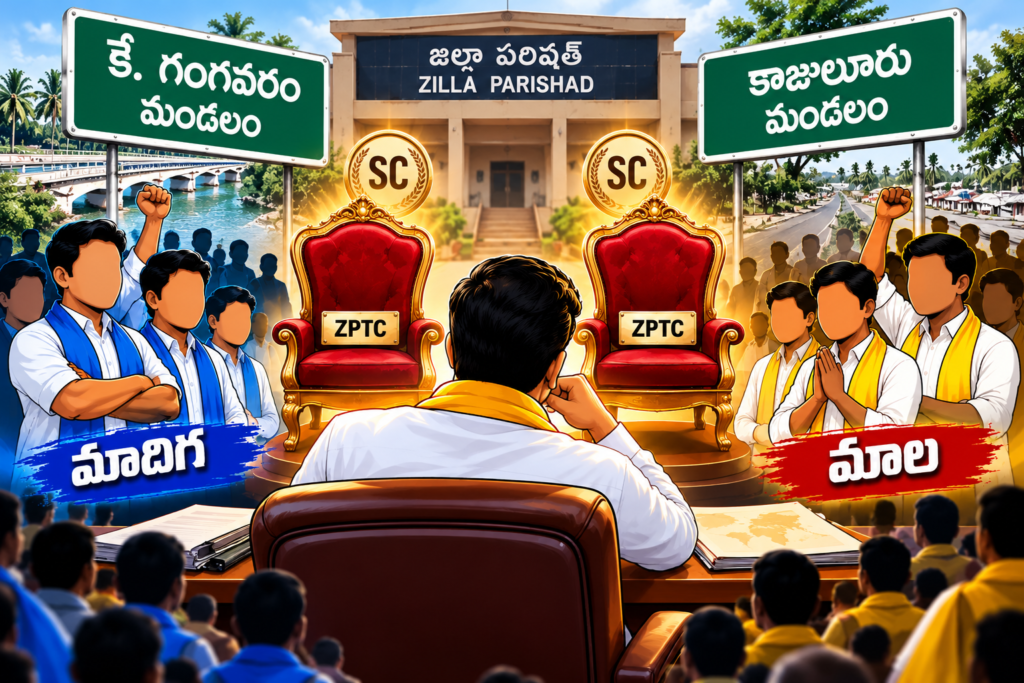 రెండు మండలాలు.. రెండు ఎస్సీ జడ్పీటీసీ స్థానాలు! మాదిగకా.. మాలకా.. మంత్రి సుభాష్ నిర్ణయంపై ఉత్కంఠ